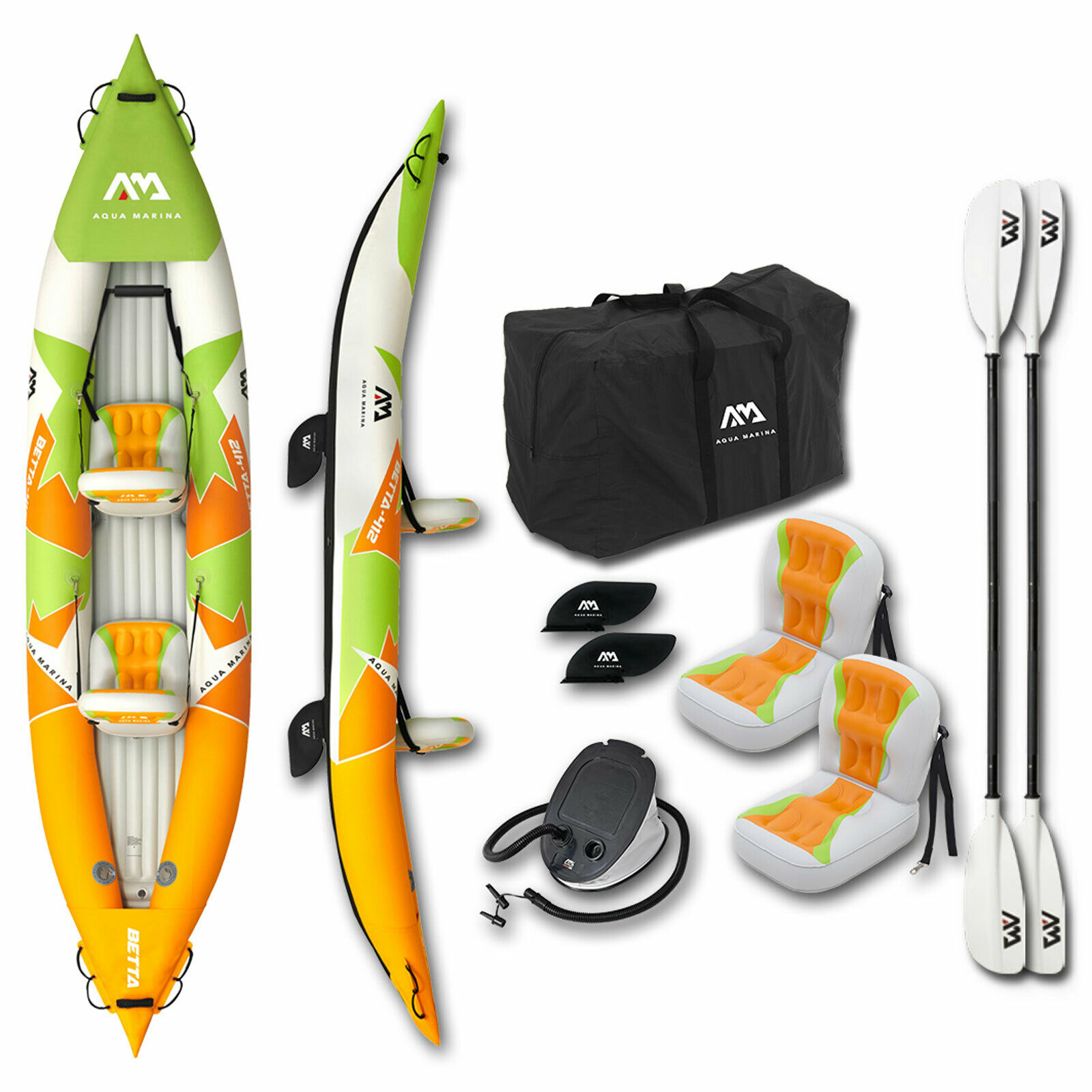 Aqua Marina Betta 421 13 6 Inflatable Kayak 2021