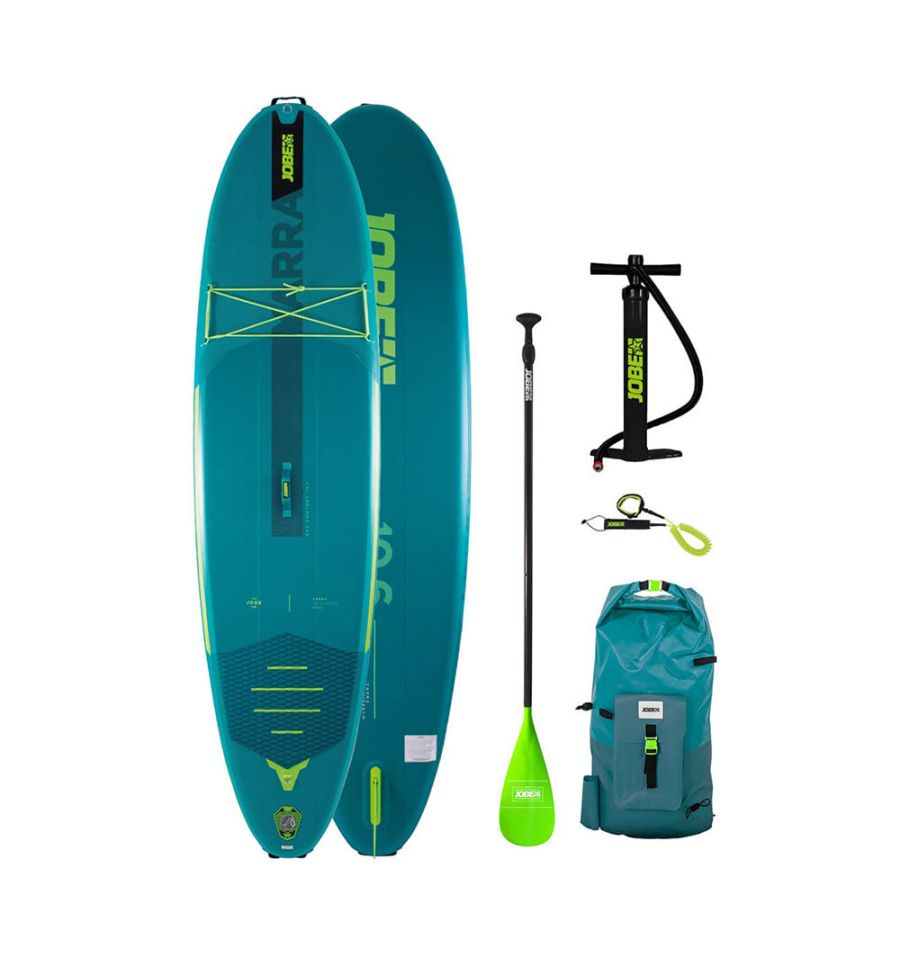 Jobe Yarra 10.6 Teal Inflatable Paddle Board Package 2021