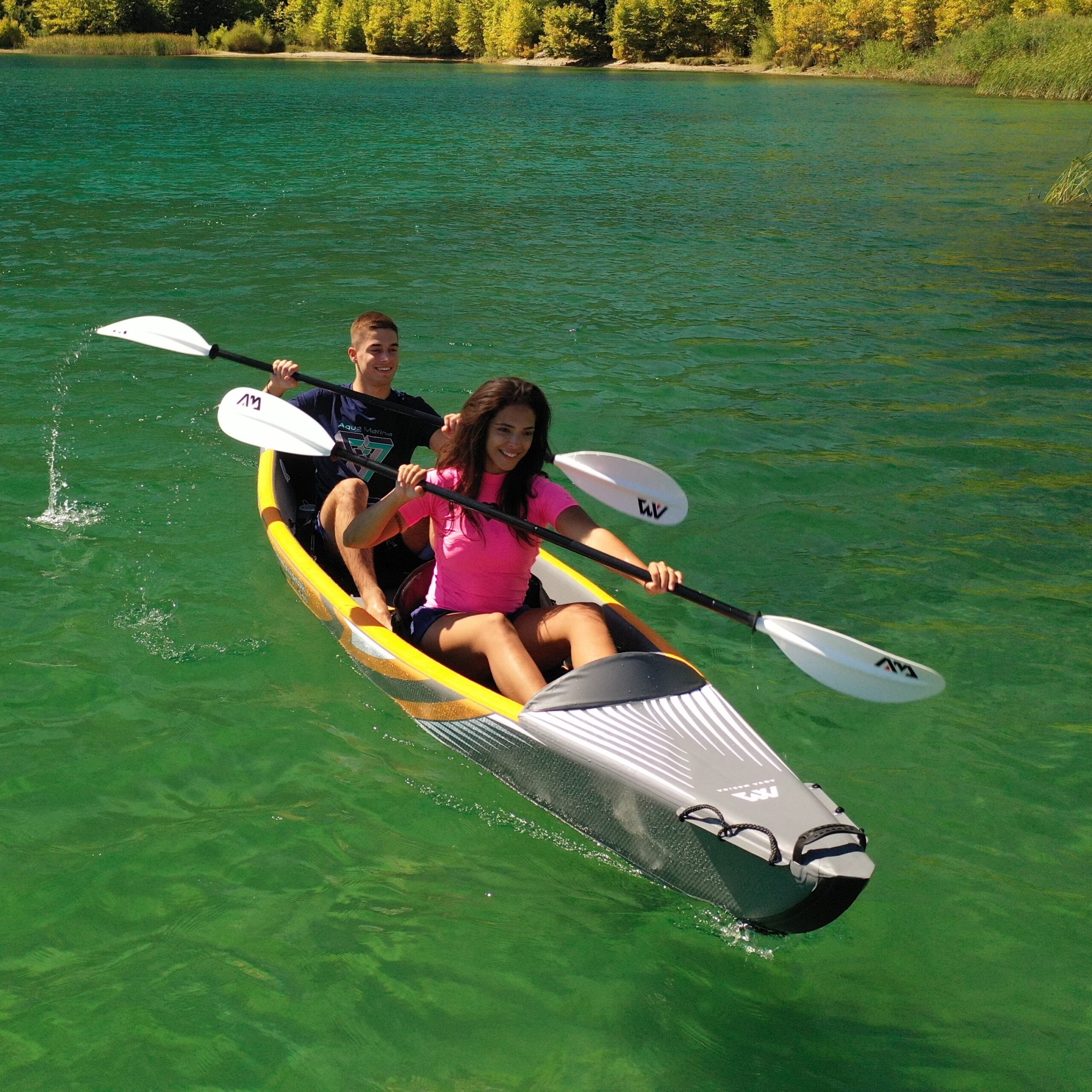 Aqua Marina Kayak Tomahawk AIRK440 Two Person Inflatable