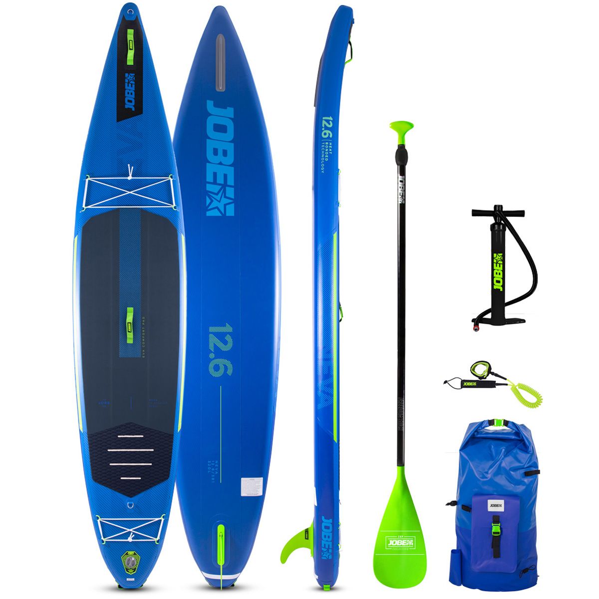 Jobe Neva 12.6 Inflatable Paddle Board Package